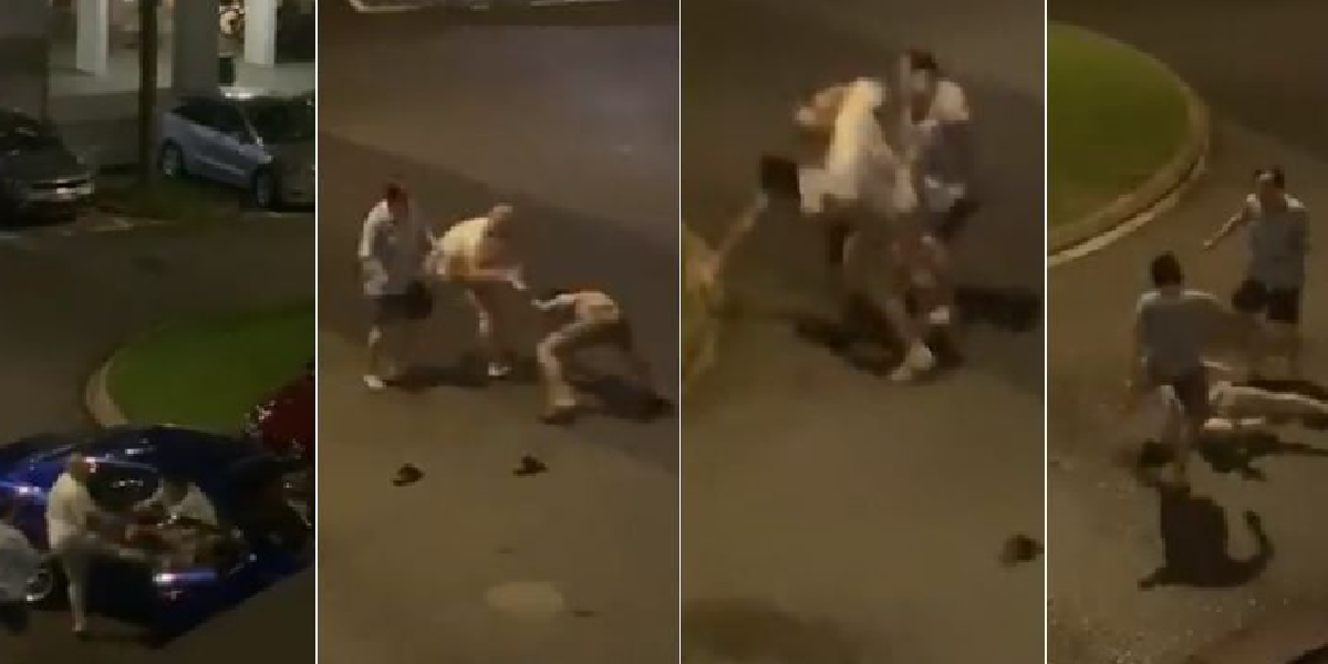 FIGHT AT TECK WHYE LANE, 3 PEOPLE ARRESTED.