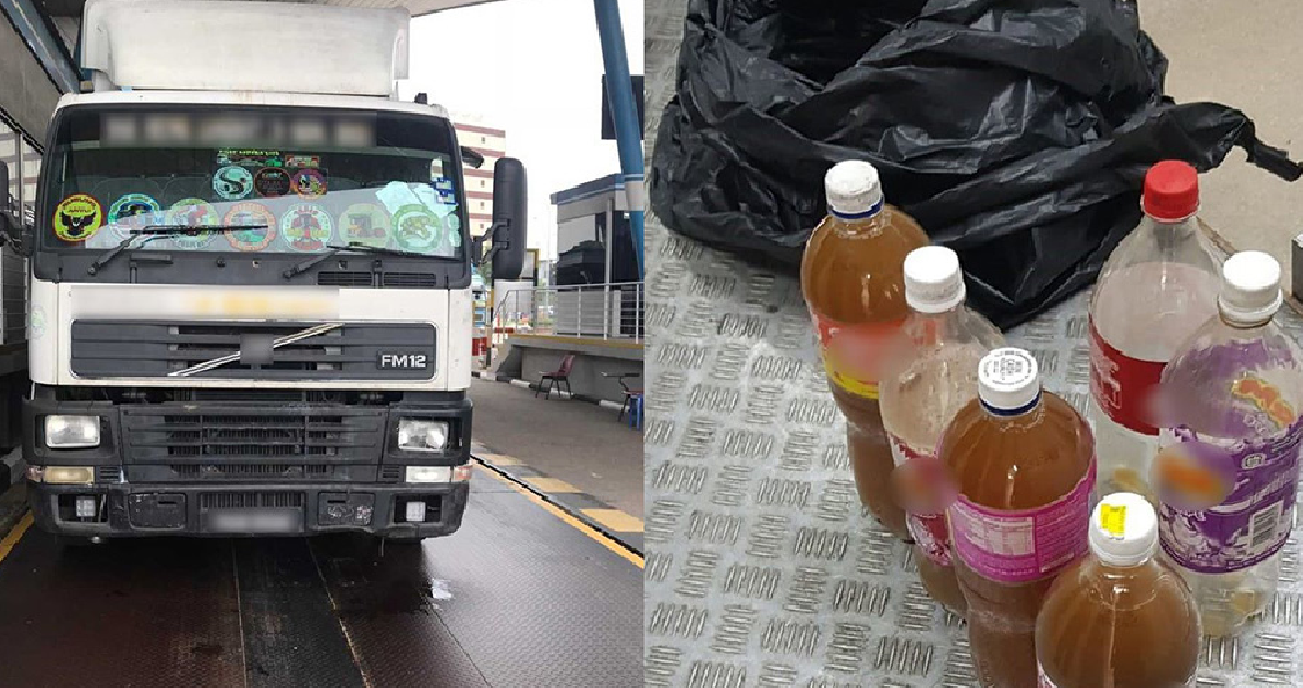 ICA FOUND LIQUID DRUGS IN SOFT DRINK BOTTLES AT JURONG PORT