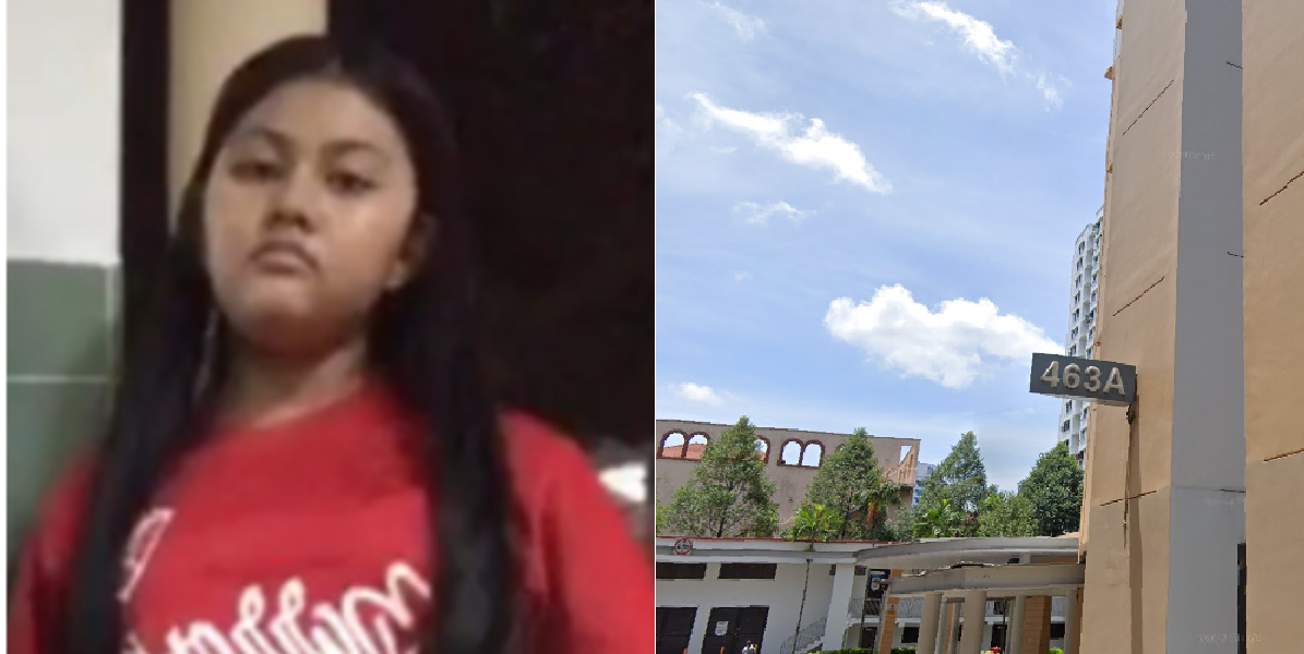14 YEAR OLD GIRL MISSING FOR 3 DAYS, LAST SEE AT SEMBAWANG DRIVE
