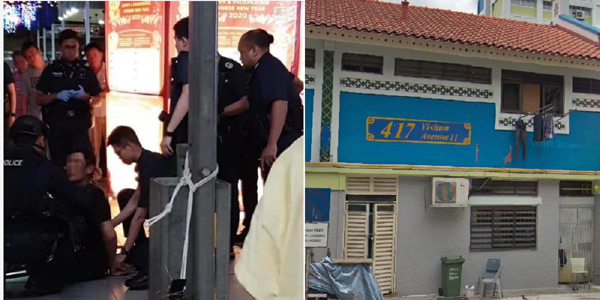 DRUNK YISHUN MAN BROUGHT KNIFE TO COFFEESHOP AFTER DISPUTE