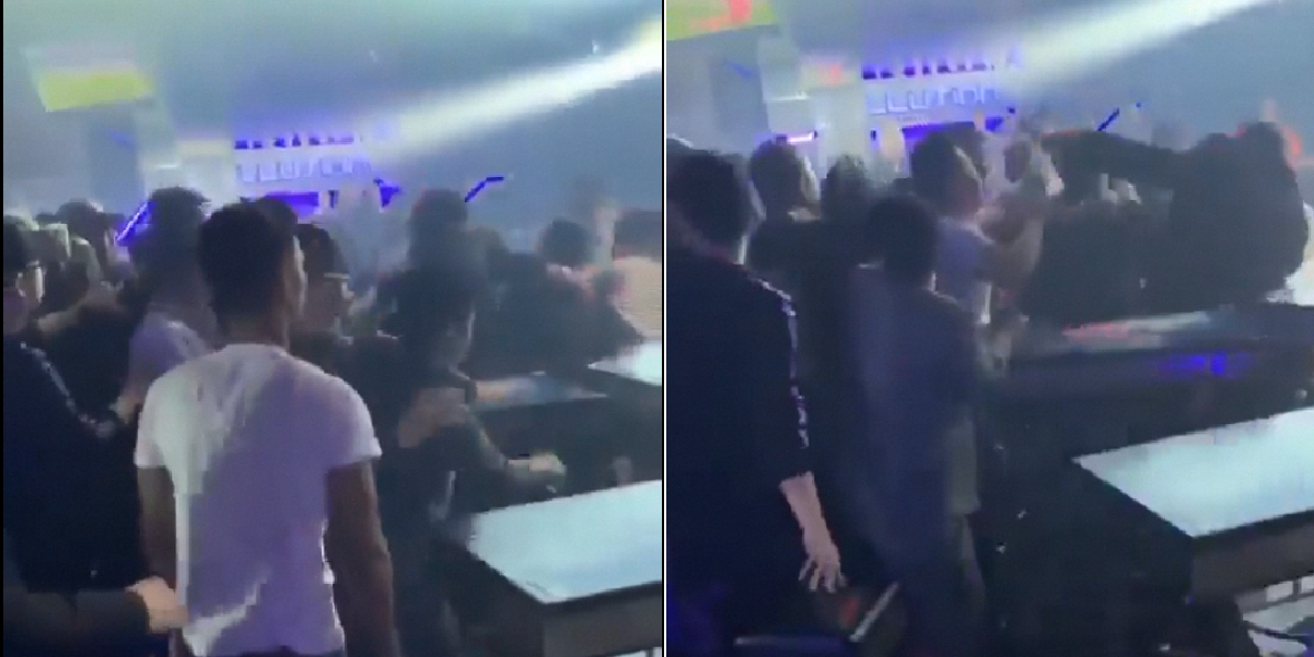 FIGHT AT CLUB ILLUSION, CLARK QUAY.