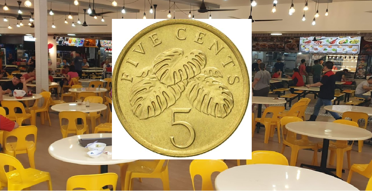 VENDORS IN SINGAPORE CAN LEGALLY REFUSE 5-CENT COINS