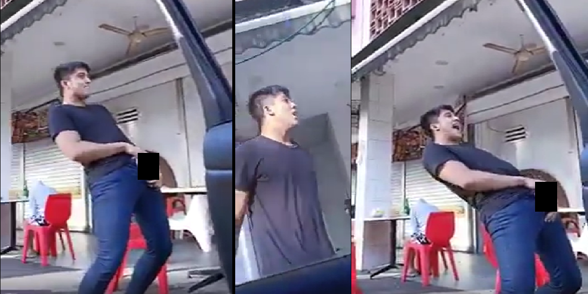 ALIFF AZIZ BACK IN NEWS TAUNTING AND UNZIP HIS PANTS.