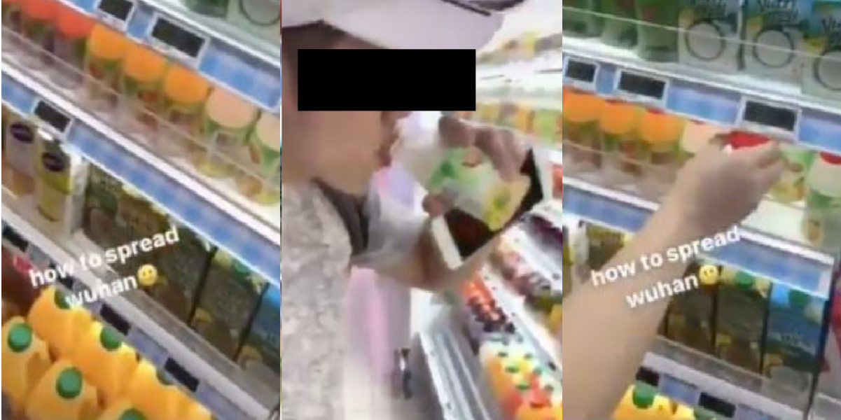 POLICE LOOKING FOR YOUTH IN VIRAL VIDEO, DRANK JUICE AND PUT BACK ON SHELVES