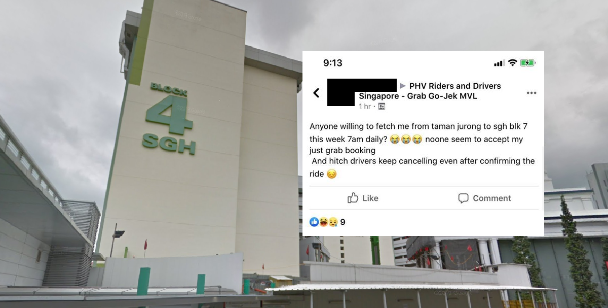 GRAB DRIVERS NOT ACCEPTING BOOKINGS TO HOSPITALS, PASSENGERS CANT GET RIDES