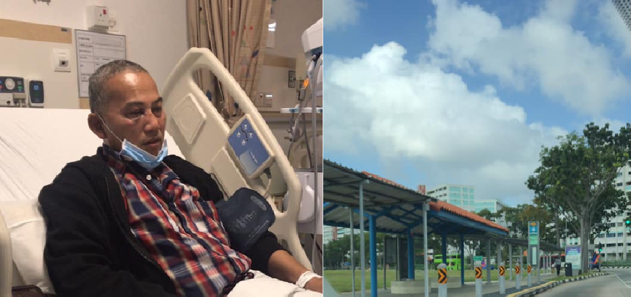 TAXI DRIVER STRANGLED AND ATTACKED BY PASSENGER AT HOUGANG