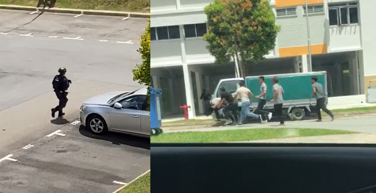 GANG FIGHT WITH WEAPON, POLICE FORCES DEPLOYED TO ARREST PUNKS