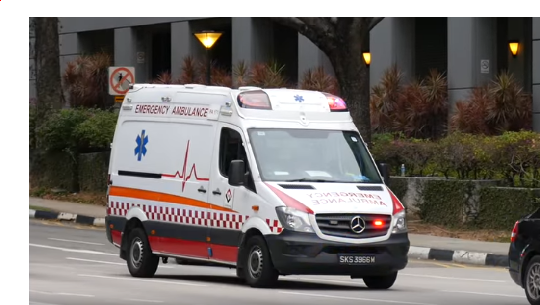 AMBULANCE DRIVER TURNED AWAY FROM COFFEESHOP, SLEPT IN AMBULANCE FOR 4 DAYS