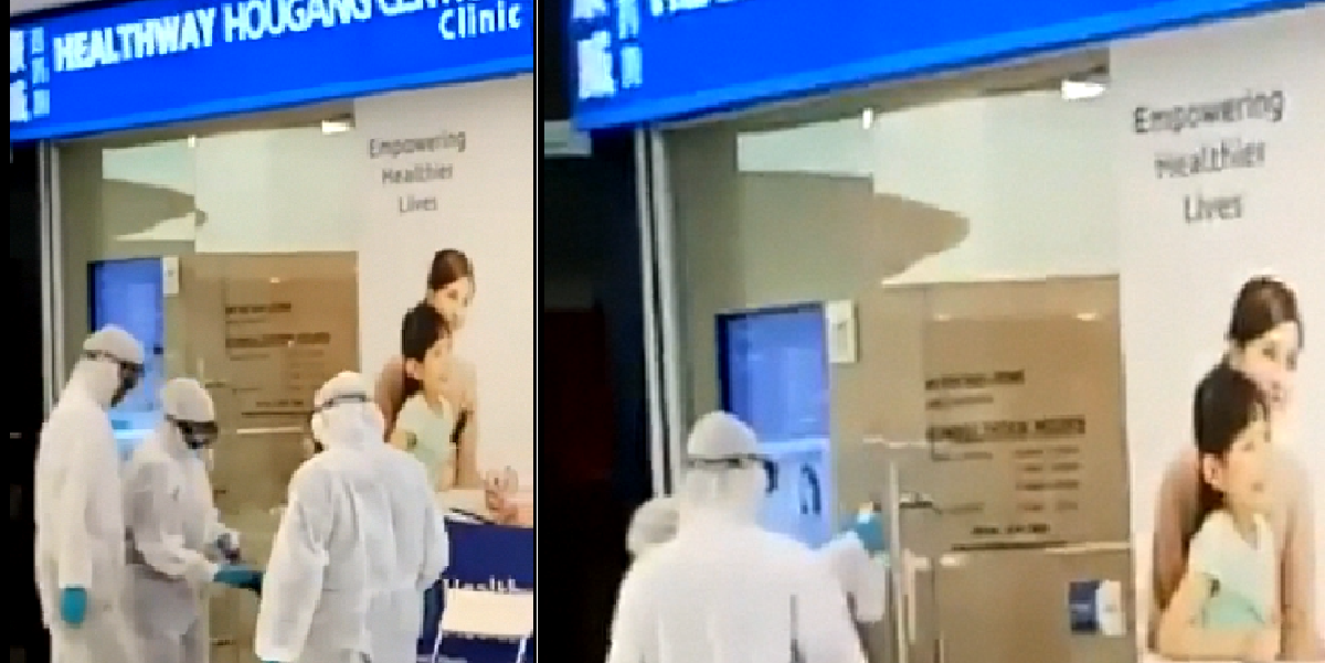 Suspected Case At Hougang Mall Healthway Hougang Central Clinic