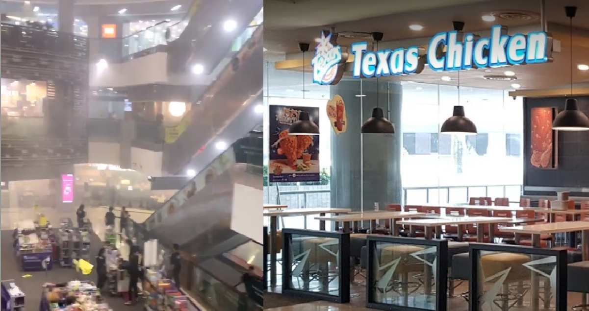 FIRE AT WOODLAND CAUSEWAY POINT TEXAS CHICKEN, SHOPPERS EVACUATED