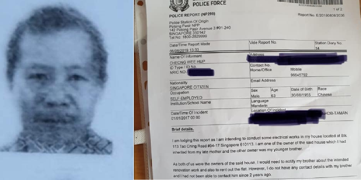 WOMAN SEEKS HELP TO FIND BROTHER WHO WENT MISSING FOR MORE THAN 2 YEARS