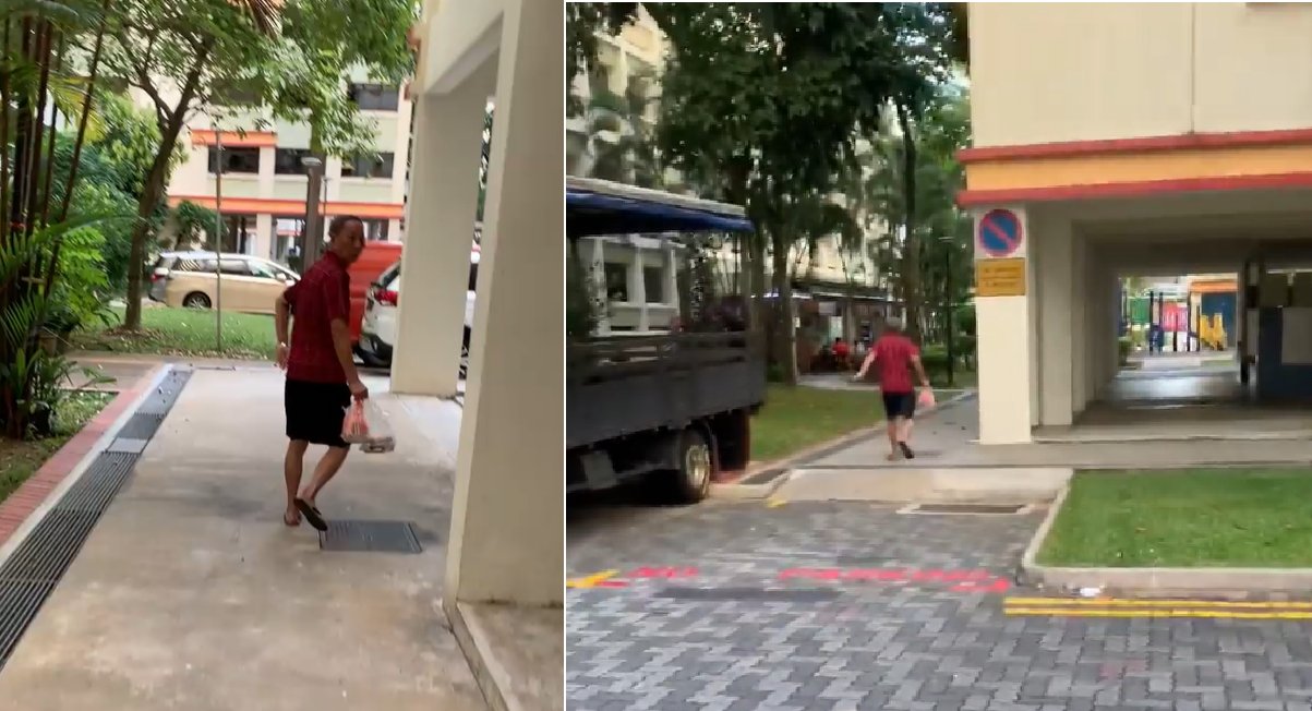 WOODLAND: PERVERTED OLD MAN TOOK OFF HIS PANTS AND FLASH AT CHILDREN