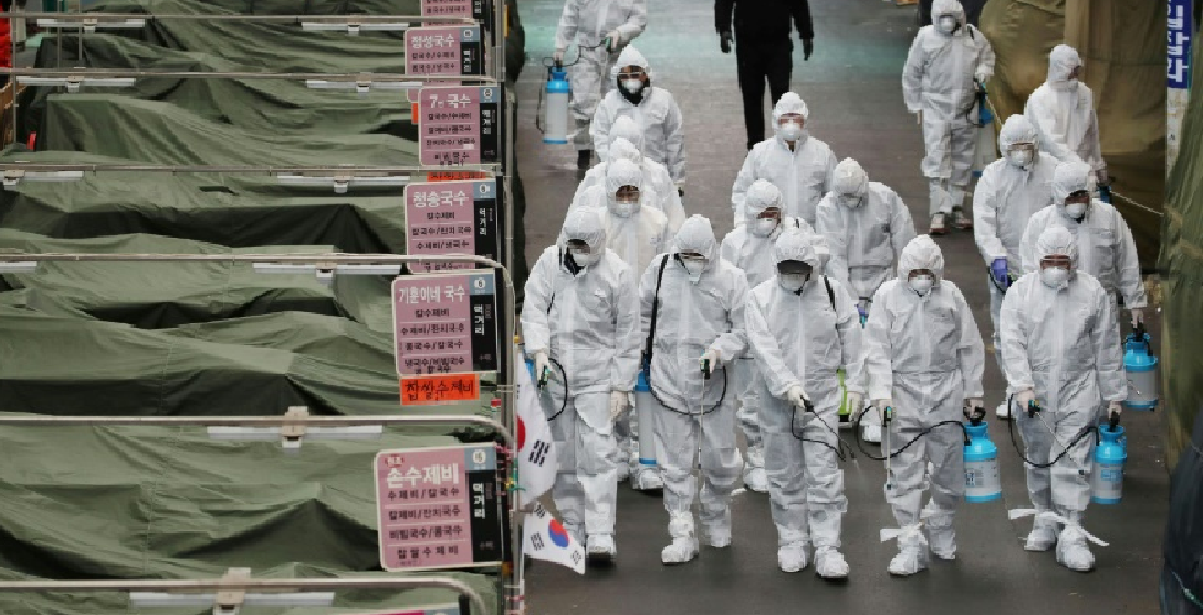 SOUTH KOREA INFECTED HITS 5328, 516 MORE CONFIRMED CASES OF THE CORONAVIRUS