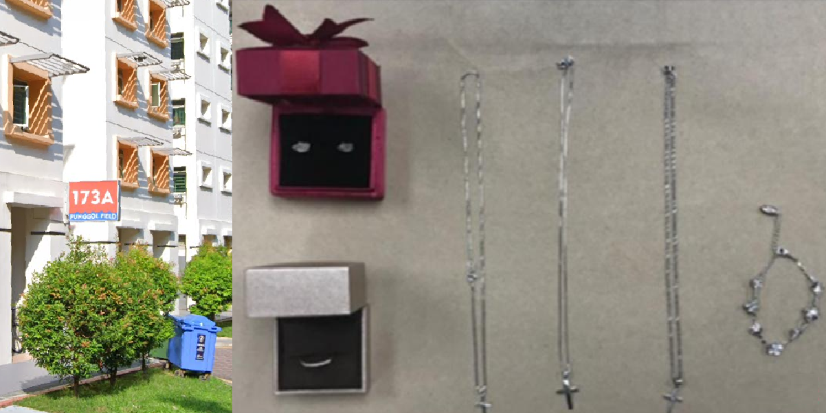 18 YEAR OLD BURGLAR CHARGED IN COURT AFTER BREAKING INTO UNIT AT PUNGGOL