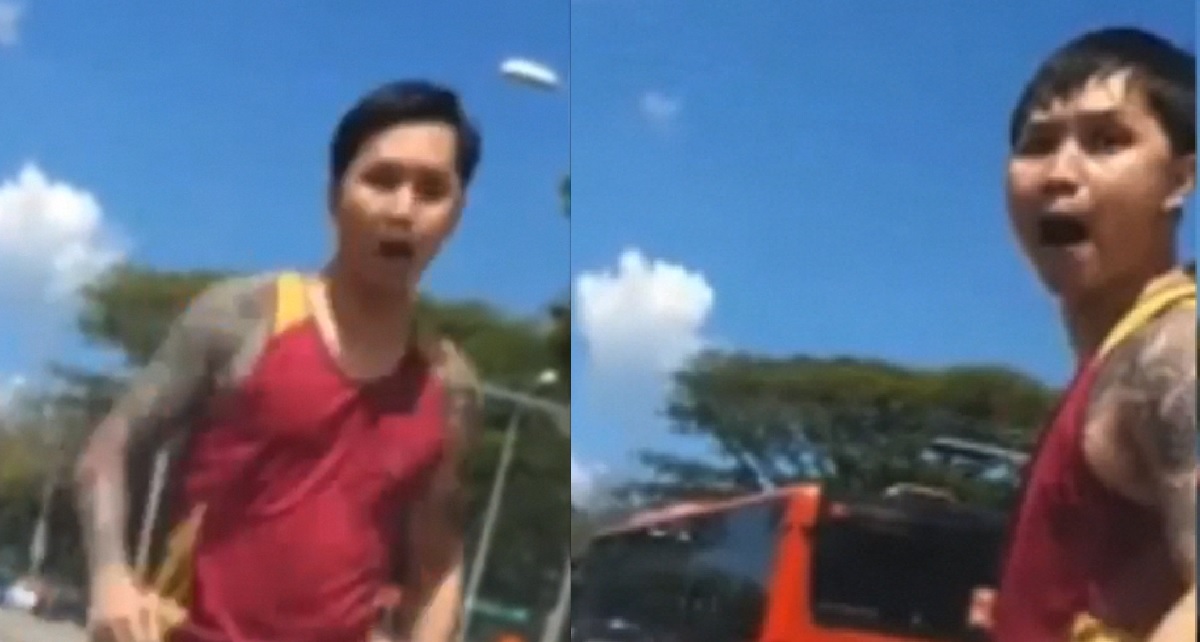 ANGRY AUDI DRIVER ROAD RAGE AT TAMPINES “Want to play right?”