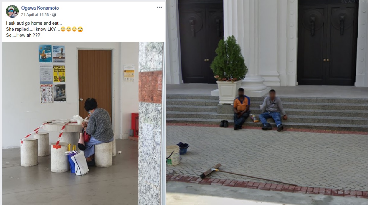 AUNTIE TOLD TO GO HOME, SHE RESPONDED “I KNOW LEE KUAN YEW”