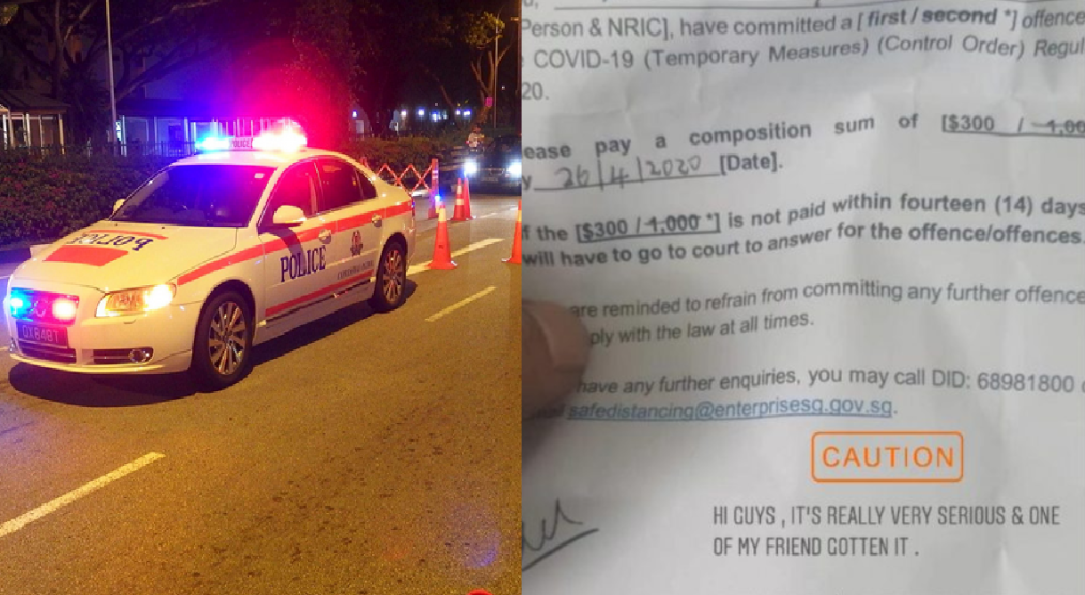 FINED FOR BREAKING CB, SEND FRIEND HOME ALLEGEDLY STOPPED BY ROADBLOCK