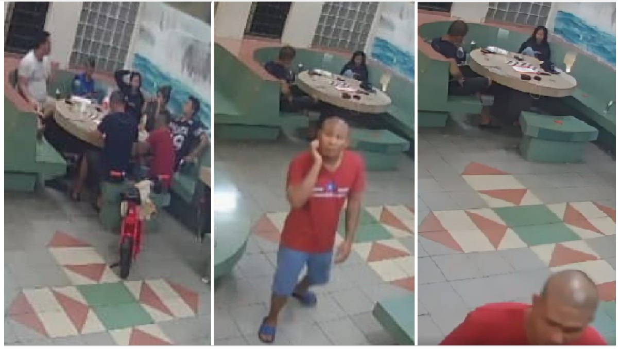 ILLEGAL GATHERING & STOLE THE CCTV THAT CAUGHT THEIR ACT