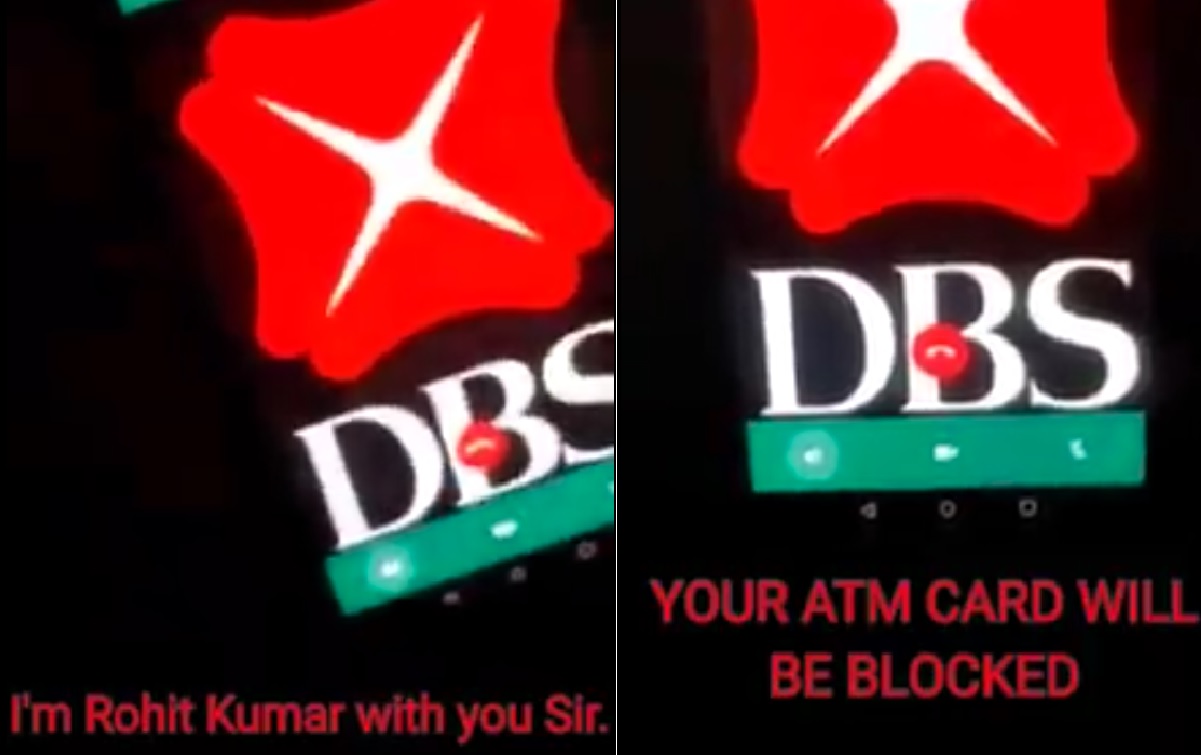 SCAMMER POSING AS DBS GETS PRANKED AND SCOLDED INSTEAD