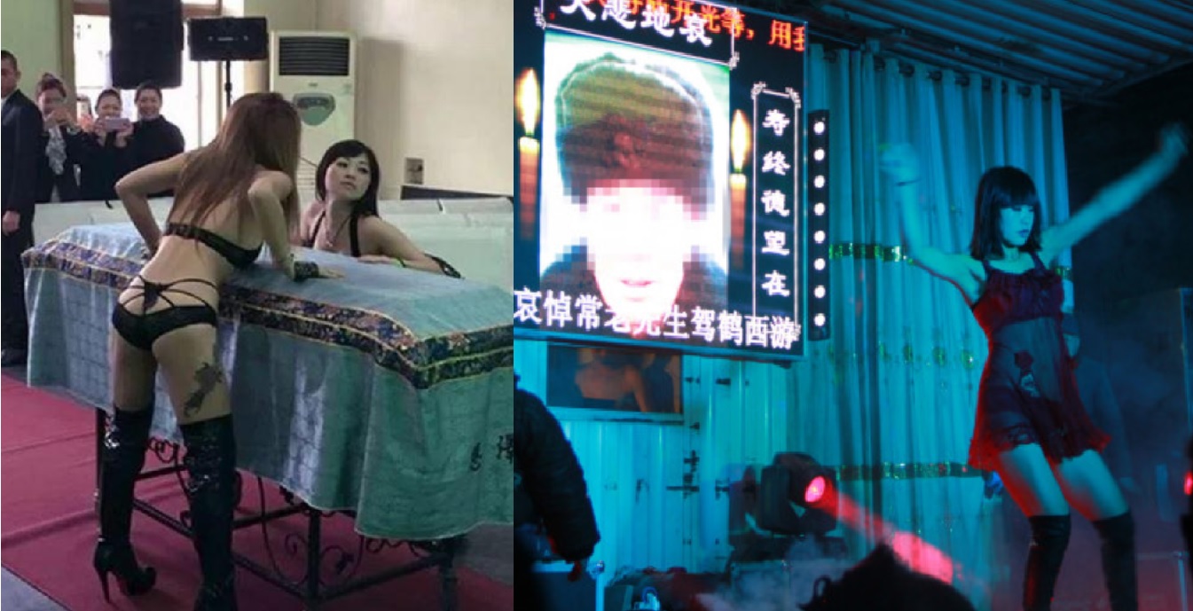 AFRICA HAS COFFIN DANCE, CHINA HAS STRIPPER DANCE FOR THE DEAD