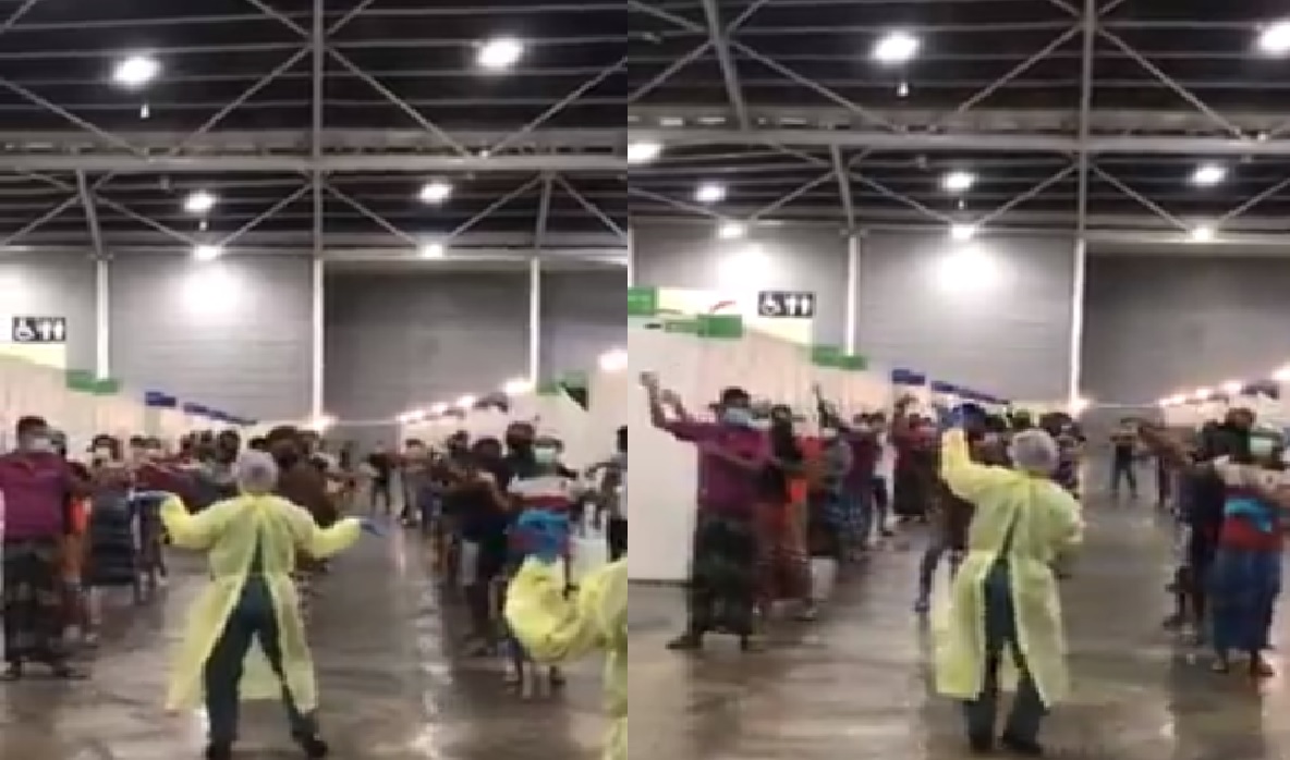 DANCING SESSION ORGANISED IN FACILITIES FOR  PATIENTS