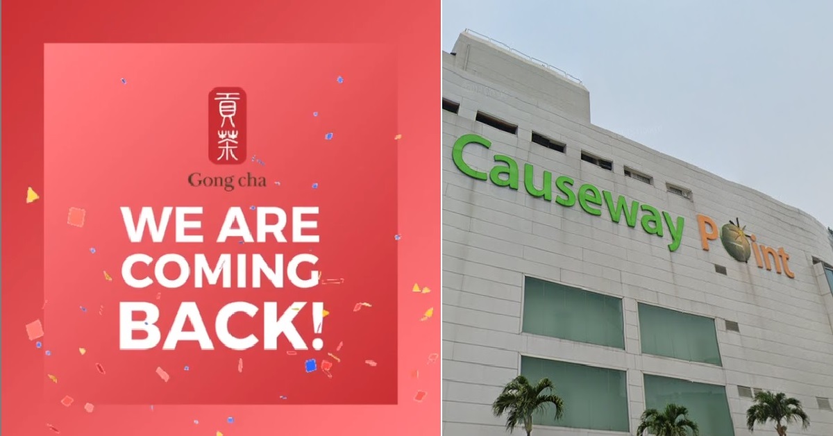 3 GONG CHA OUTLETS TO REOPEN ON 23 MAY 2020