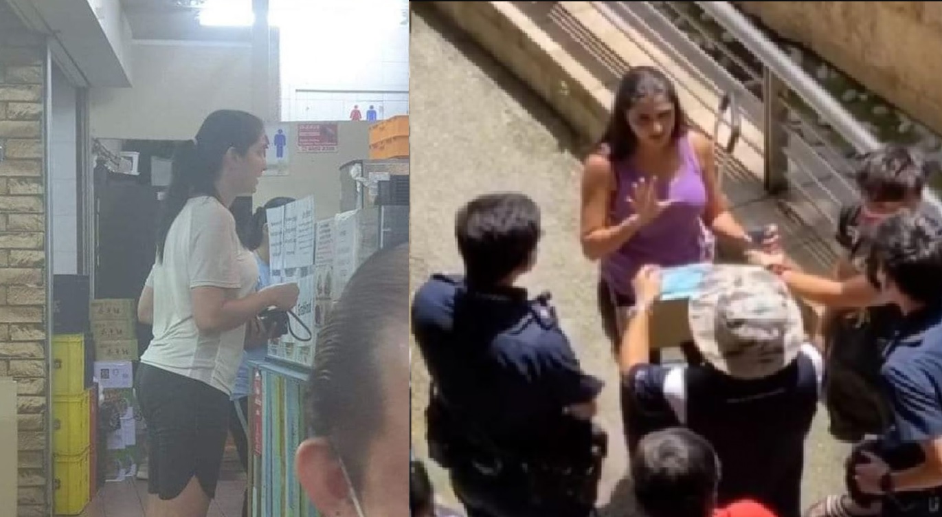 INFAMOUS ‘SOVEREIGN WOMAN’ SPOTTED AGAIN WITHOUT A FACEMASK FOR THE 3RD TIME