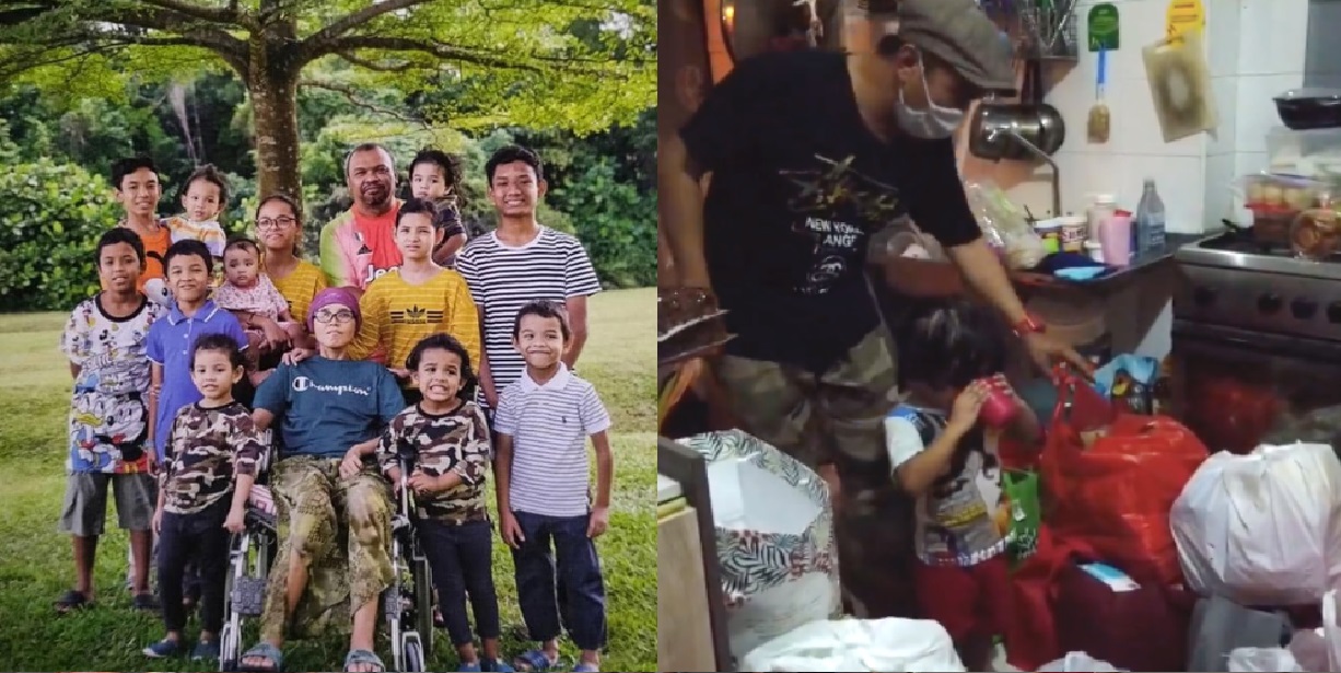 S’POREANS RAISE MONEY FOR FAMILY OF 13 AFTER MOTHER  PASSES AWAY