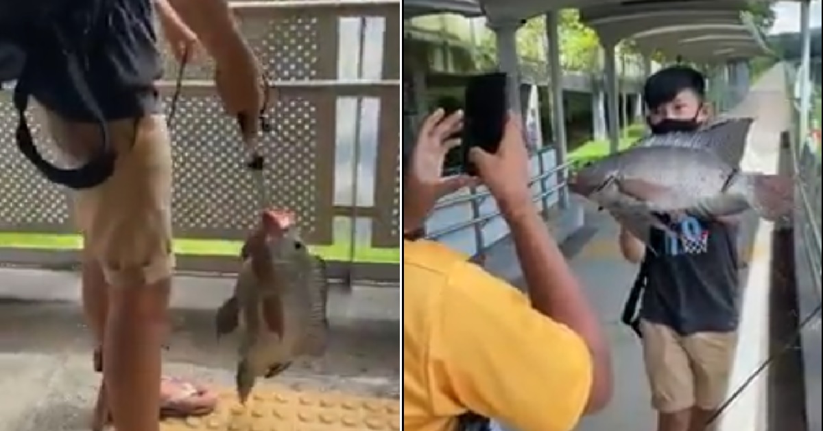 YOUNG PUNKS FISHING ILLEGALLY AND FLOUTING CB MEASURES