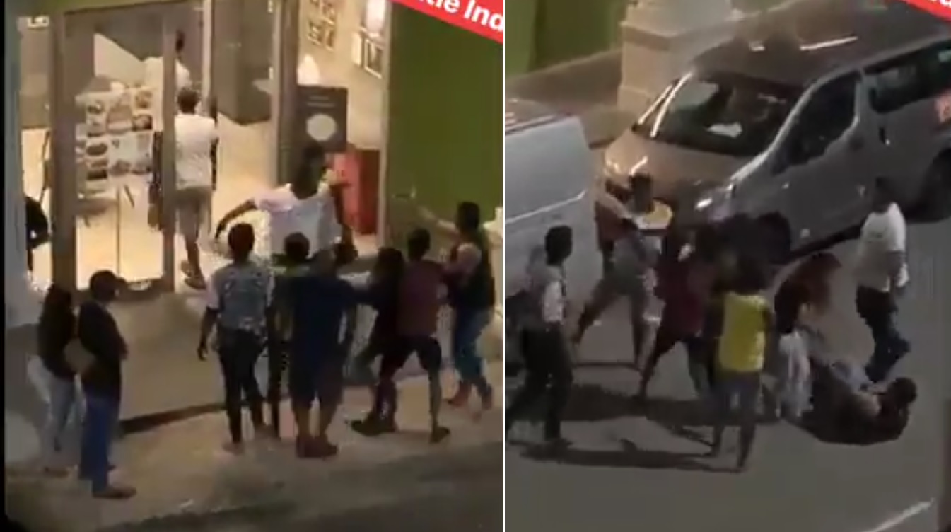 6 MEN ARRESTED AFTER FIGHT AT LITTLE INDIA, SPAT AT POLICE