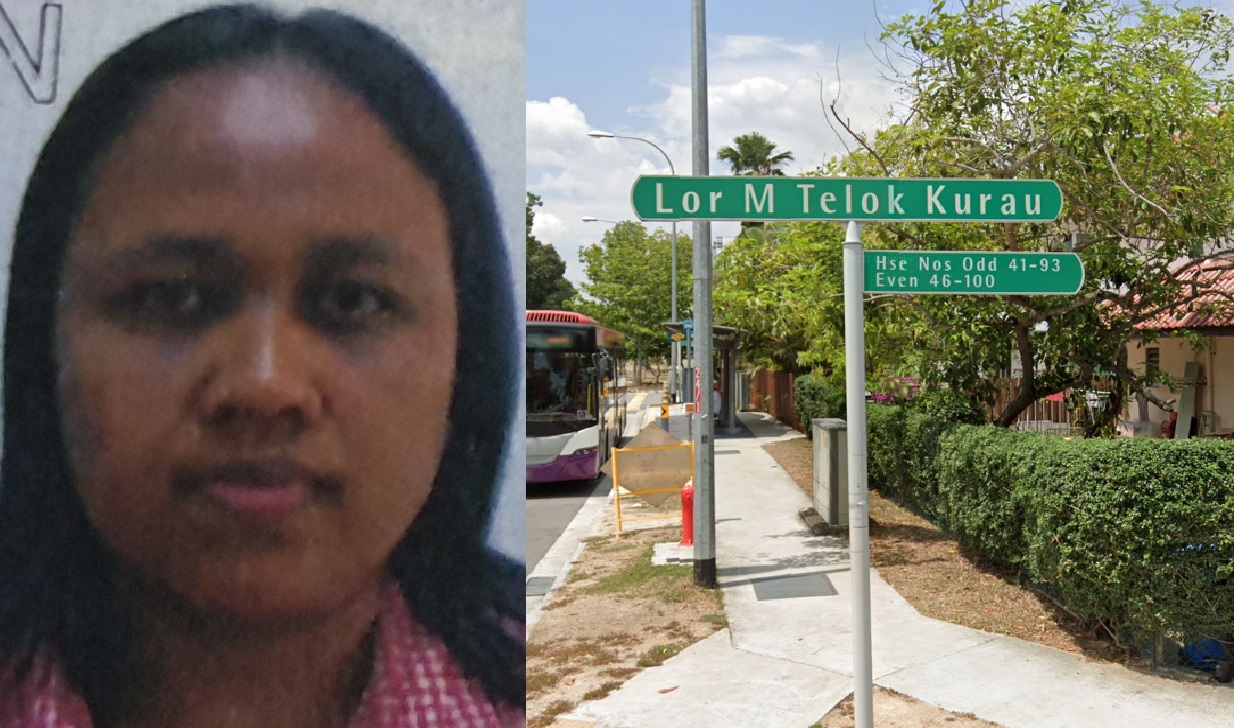 39 YEAR OLD INDONESIA WOMAN MISSING, LAST SEEN AT LORONG M TELOK KURAU