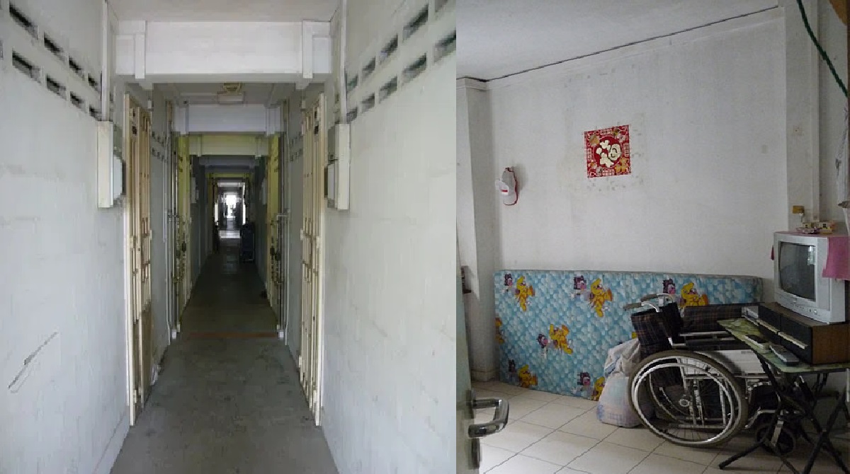 ELDERLY MAN INSISTED ON ESCAPING AS HOUSE WAS INFESTED WITH BUGS