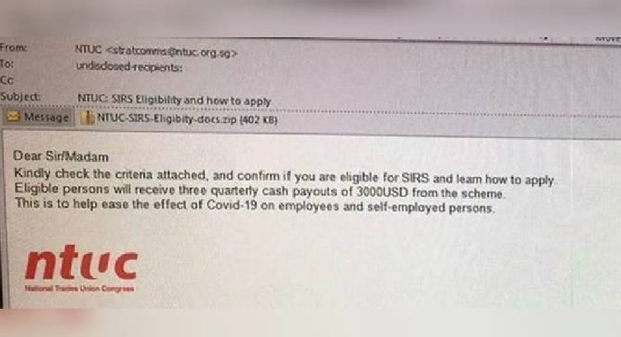 MORE SCAMS REPORTED DURING CIRCUIT BREAKER