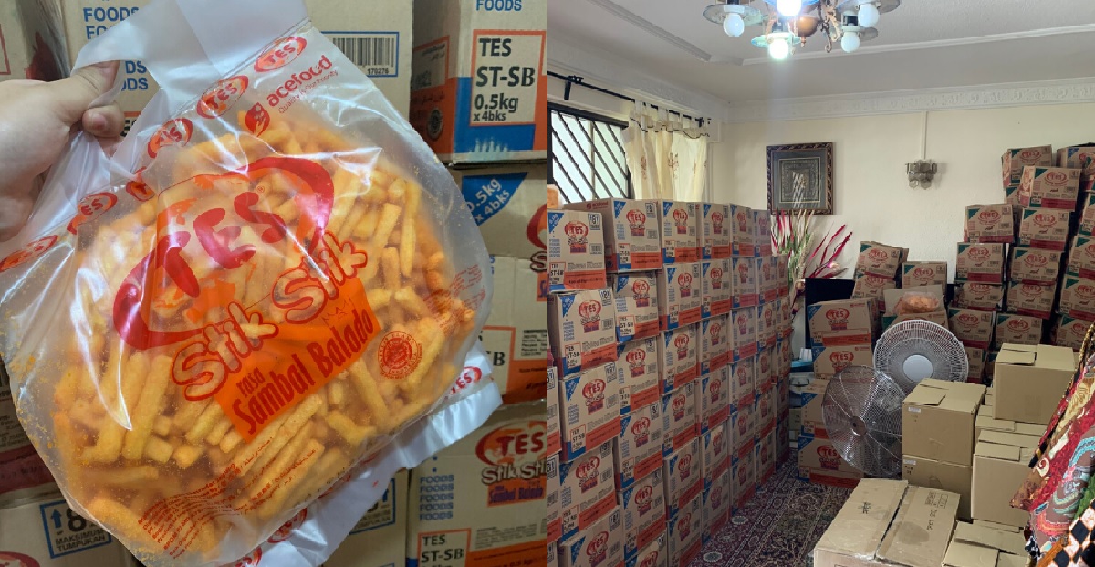 FAMILY ACCIDENTALLY BUYS 70 BOXES OF SNACKS WHICH CAN FILL HDB FLAT