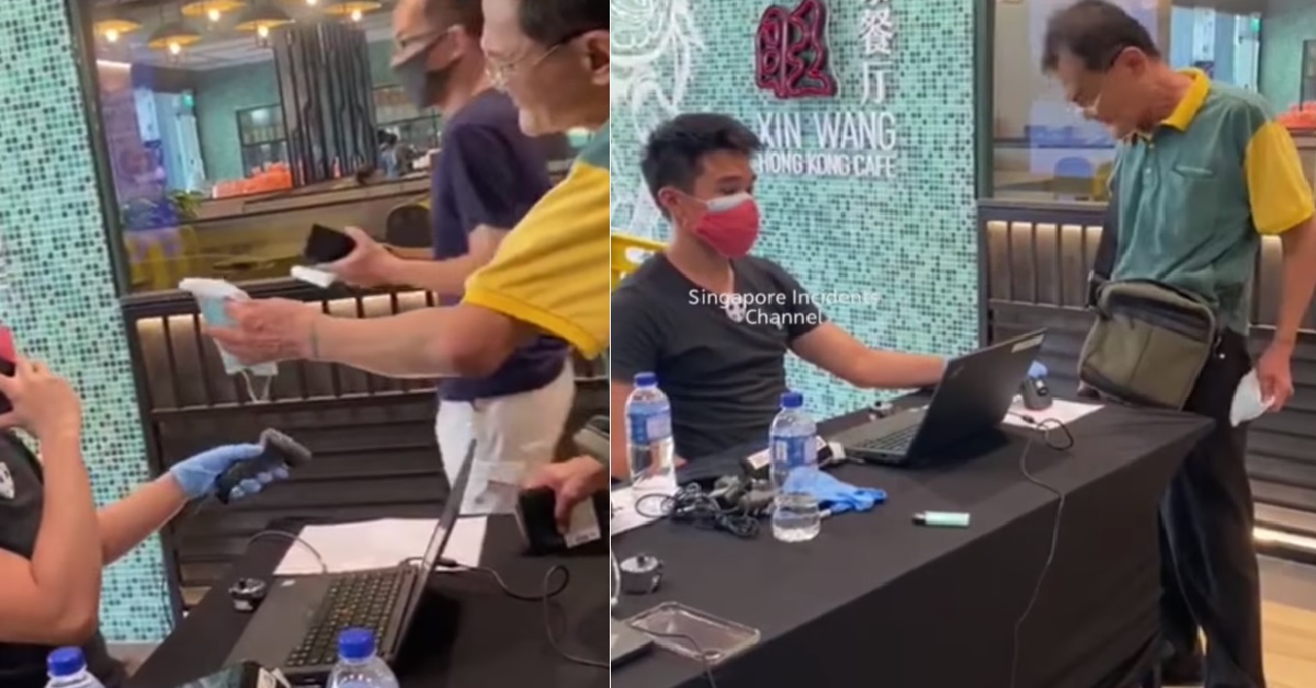 UNCLE REFUSE TO WEAR MASK AND HURL HOKKIEN VULGARITIES