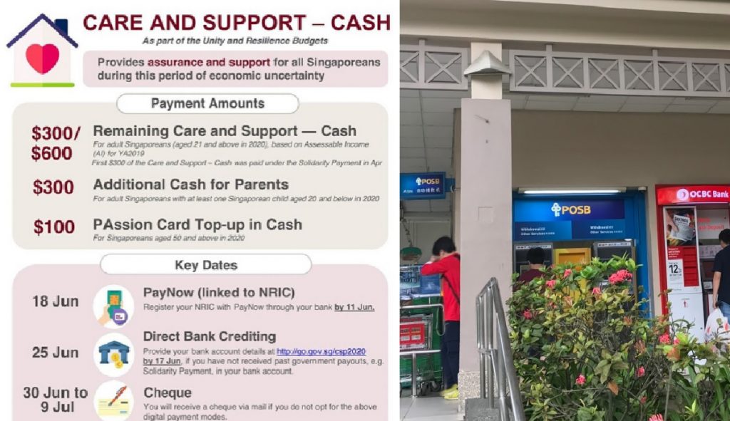 GOVT GIVING OUT REMAINING PAYOUT IN JUNE, UP TO 1,000 FOR S'POREANS
