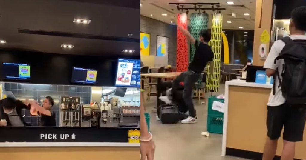 HK MAN BEATS UP MACDONALD S STAFF AFTER HE WAS TOLD TO 