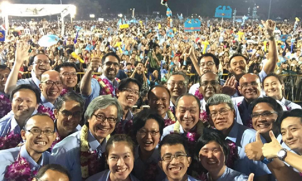 WP'S SYLVIA LIM THANK VOTERS FOR THEIR CONFIDENCE IN WP'S YOUNGER LEADERS