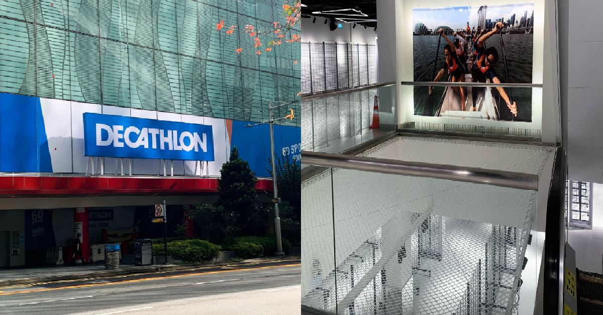 CNA on X: Decathlon to open its biggest store in Kallang next