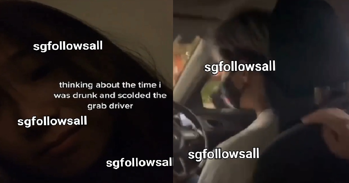 XMM DRUNK ALREADY, PROCEEDS TO HARASS AND SCOLD GRAB DRIVER