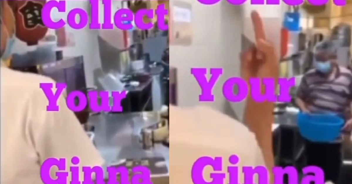 YOUNG PUNK WALKS UP TO SCHOOL CANTEEN UNCLE, JUST TO POINT MIDDLE FINGER