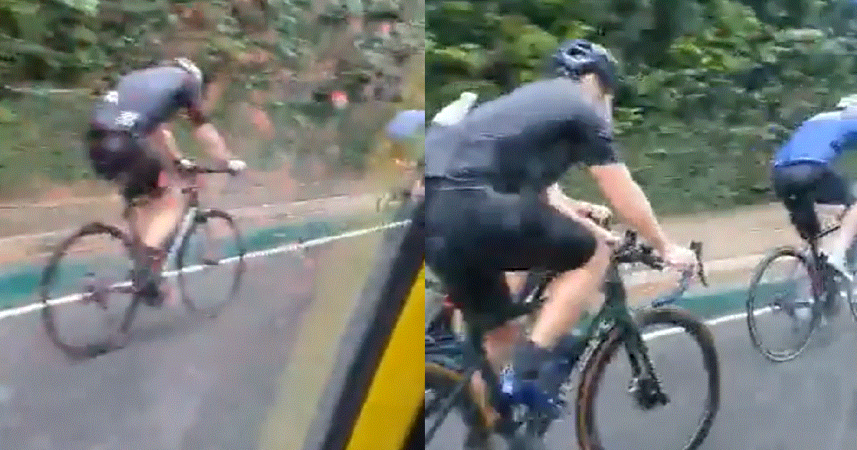 ERRANT ANG MOs CYCLE ON ROAD LANE EVEN THOUGH CYCLING PATH PROVIDED