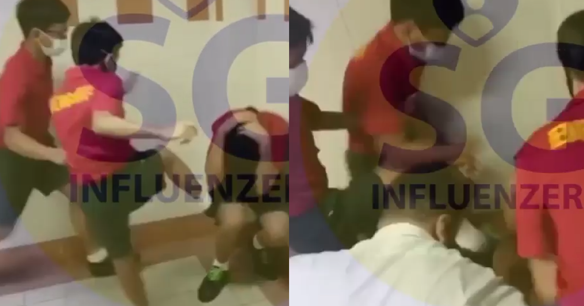 EVERGREEN SCH STUDENTS BEAT UP FELLOW STUDENT IN TOILET FOR FUN