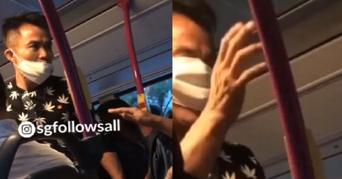 LAO BENG ACCUSED COMMUTER OF PUSHING HIM, SCOLD HIM “NBCB” AND CALL HIM “AH GUA”