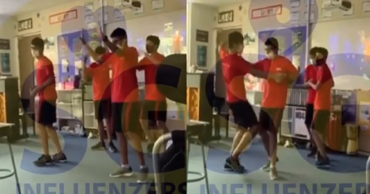 GUYS DANCE TO BACKSTREET BOYS SONG IN CLASS, ALL THE GIRLS GO WILD