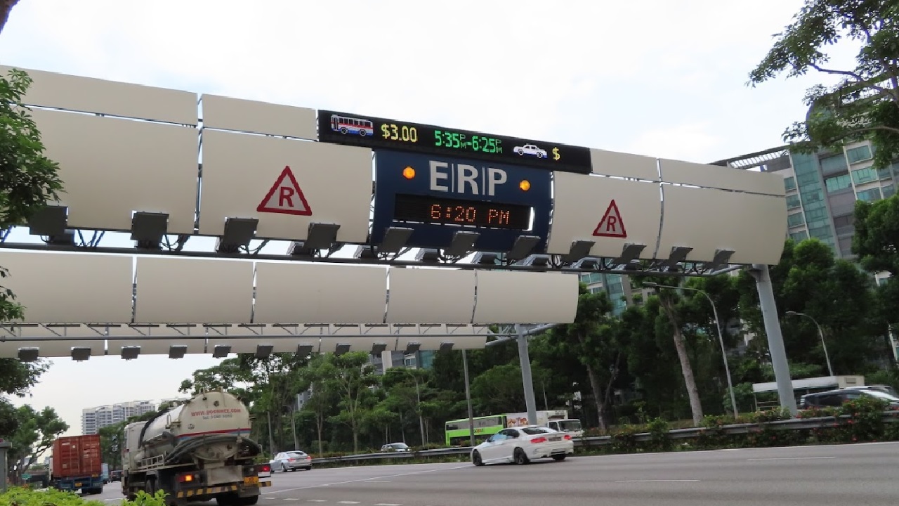 ERP RATES INCREASE, 11 GANTRIES AFFECTED FROM APRIL 12