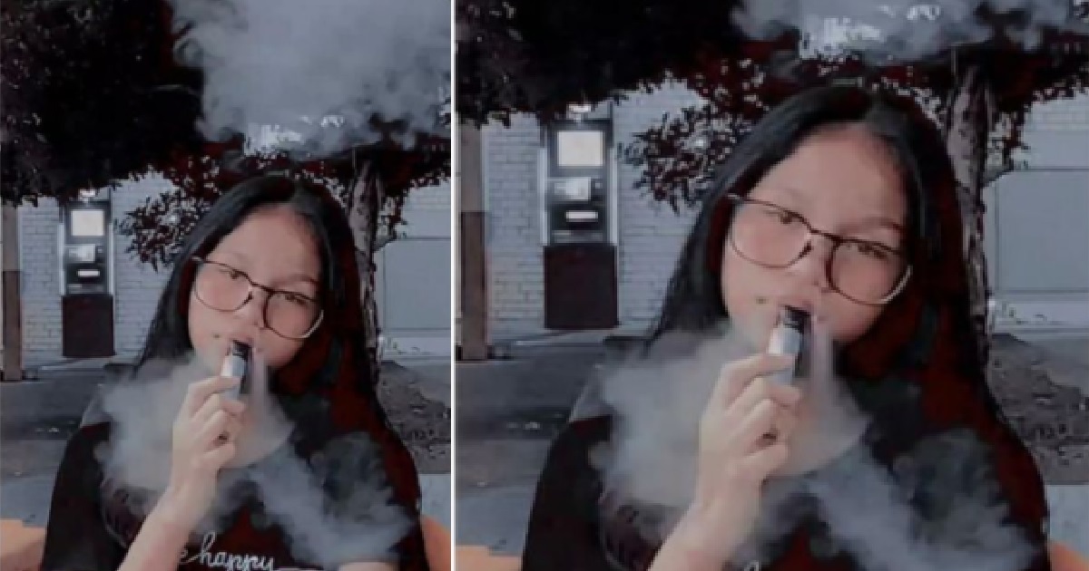 XMM TAKE PICTURE OF HERSELF VAPING BECAUSE SHE WANTS TO BE THE POKEMON, KOFFING