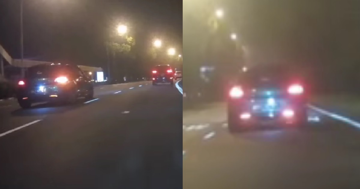 COURTEOUS DRIVER SIGNALS TO CHANGE LANE, DOES THE JAPANESE “THANK YOU” HAND SIGN