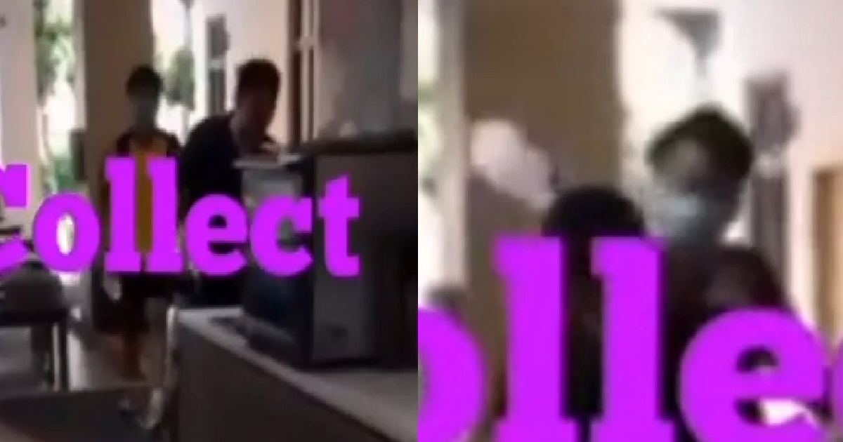 YOUNG PUNK ALLEGEDLY HITS SCHOOL CANTEEN STAFF ON THE HEAD WITH BOTTLE