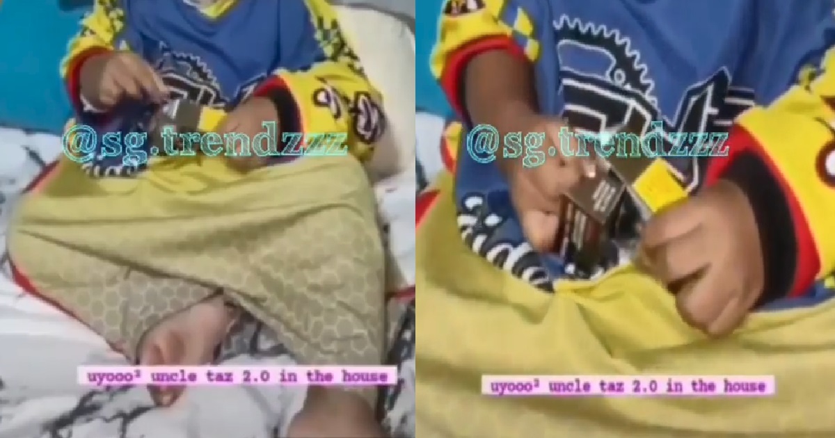 MOTHER ALLEGEDLY GIVES BABY AN OPEN PACK OF CIGARETTES TO PLAY WITH